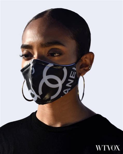 chanel inspired face masks|chanel face mask online.